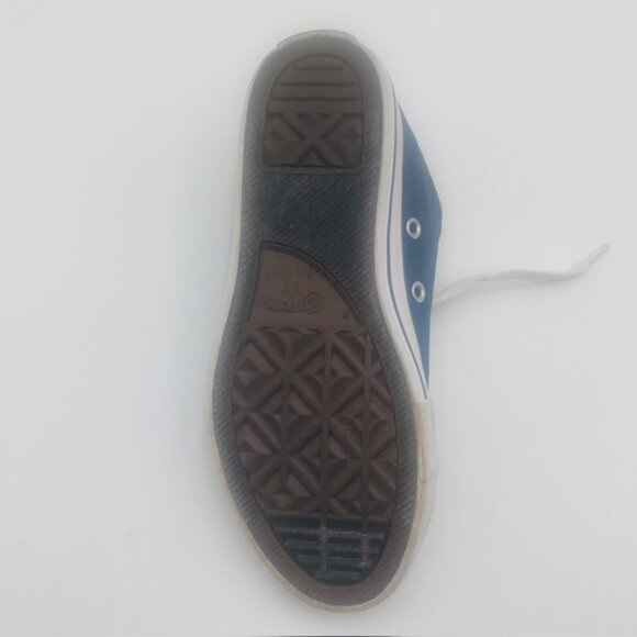 Converse All Star Laced Boys Sneaker Tennis Shoe's Blue White Orange - Jr Size 1 - Picture 16 of 16